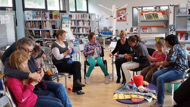 Une dizaine de participants au « Chocolatricot »