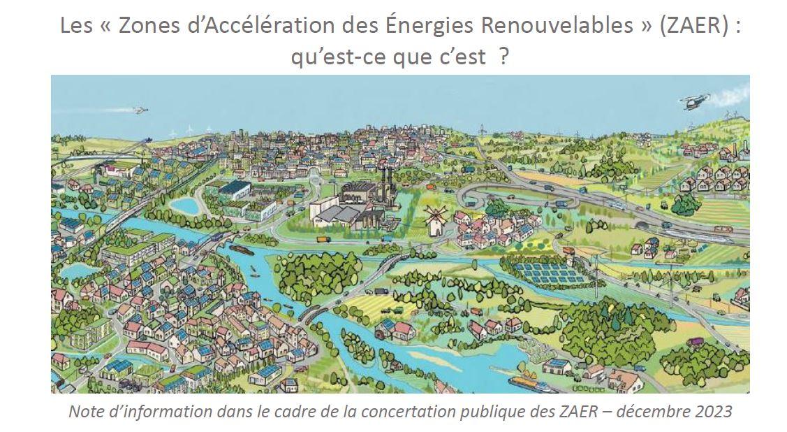 Concertation des habitants: Zones d'accélération des énergies renouvelables (ZAER)