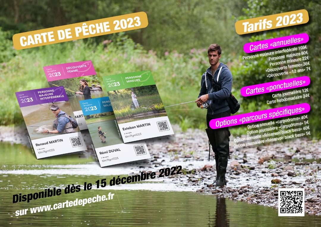 Carte de pêche 
