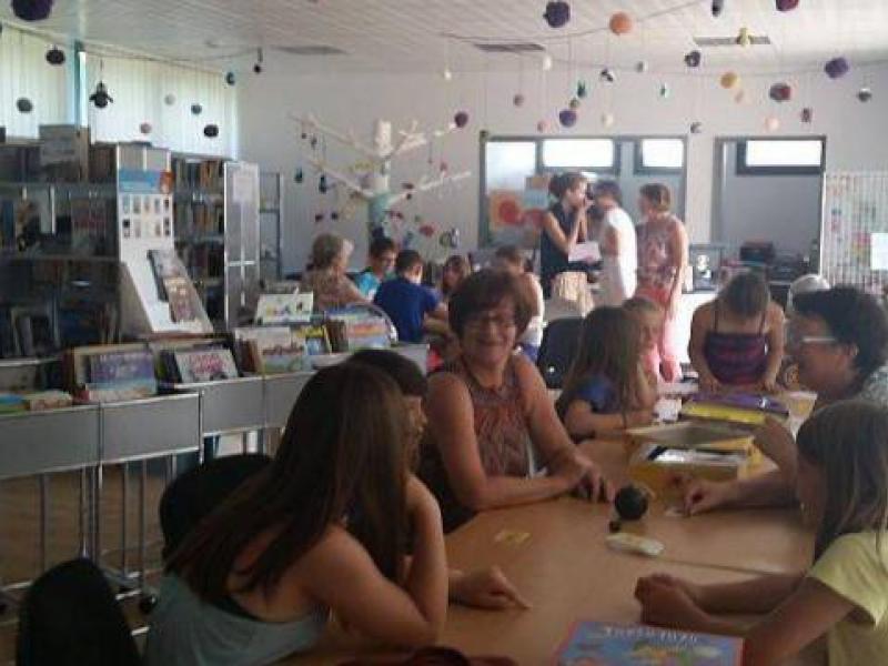 La compagnie des jeux accueillie à la bibliothèque