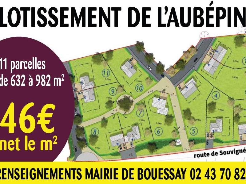 Lotissement de l'Aubépine - reste 3 terrains à vendre