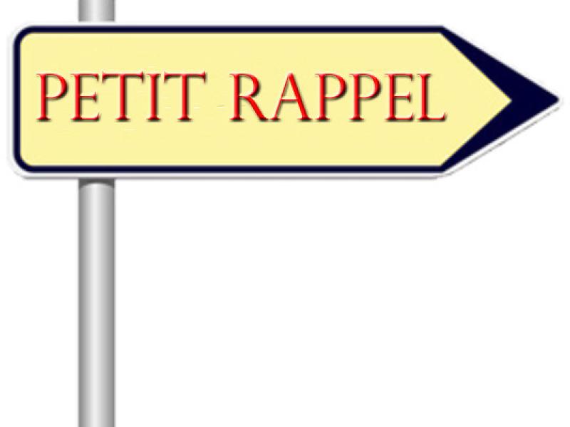 Petit rappel : travaux RD 21