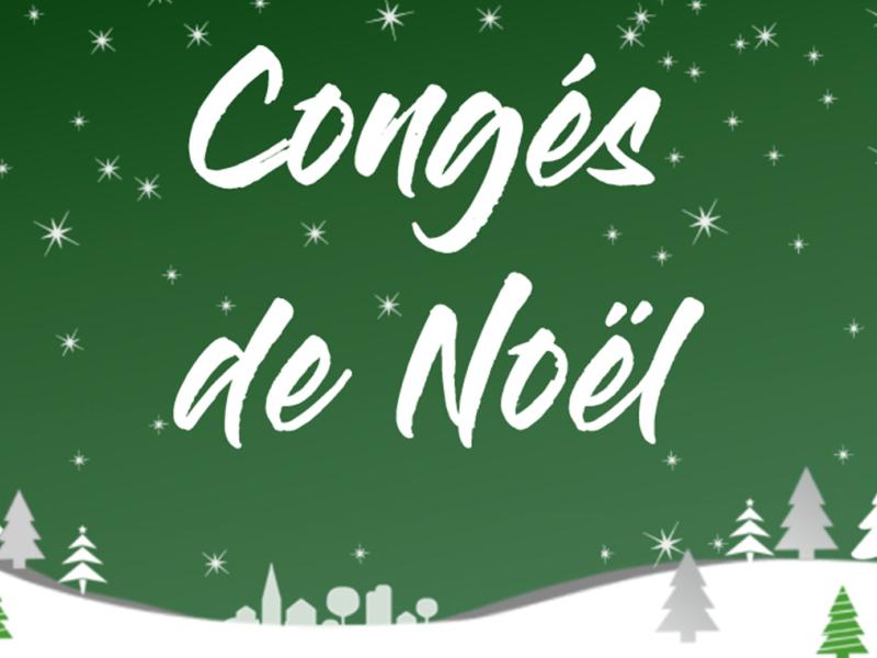 Congés de fin d'année 2024